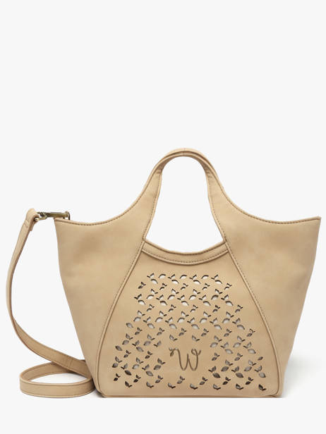 Cross Body Tas Zamia Woomen Beige zamia WZAM06